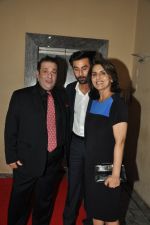 Ranbir, Neetu, Rajiv Kapoor at Lekar Hum Deewana Dil Premiere in PVR on 4th July 2014